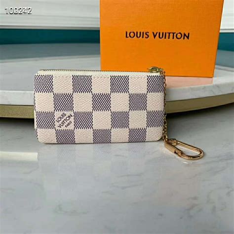 louis vuitton damier azur key pouch replica|louis vuitton neverfull damier azur.